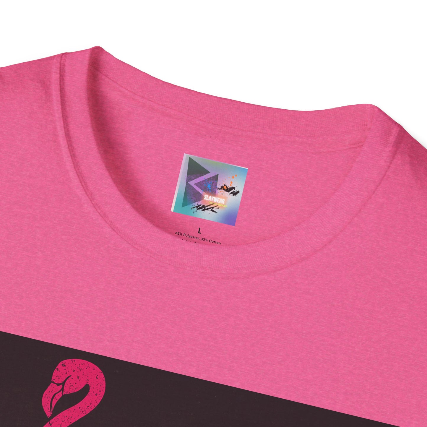 Retro Gay Flamingo T-Shirt, Unisex Pride Tee, LGBTQ+ Fashion, Summer Vibes Shirt, Perfect for Beach Parties and Pride Events