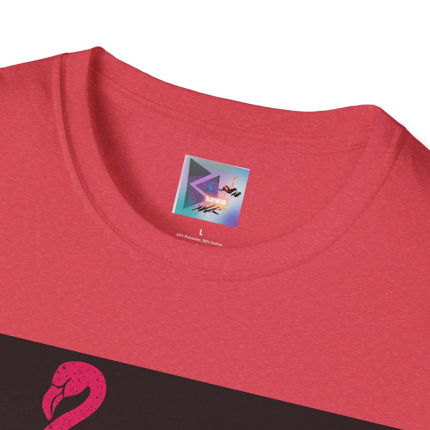 Retro Gay Flamingo T-Shirt, Unisex Pride Tee, LGBTQ+ Fashion, Summer Vibes Shirt, Perfect for Beach Parties and Pride Events